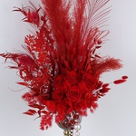 Interior composition in a glass "Phoenix"