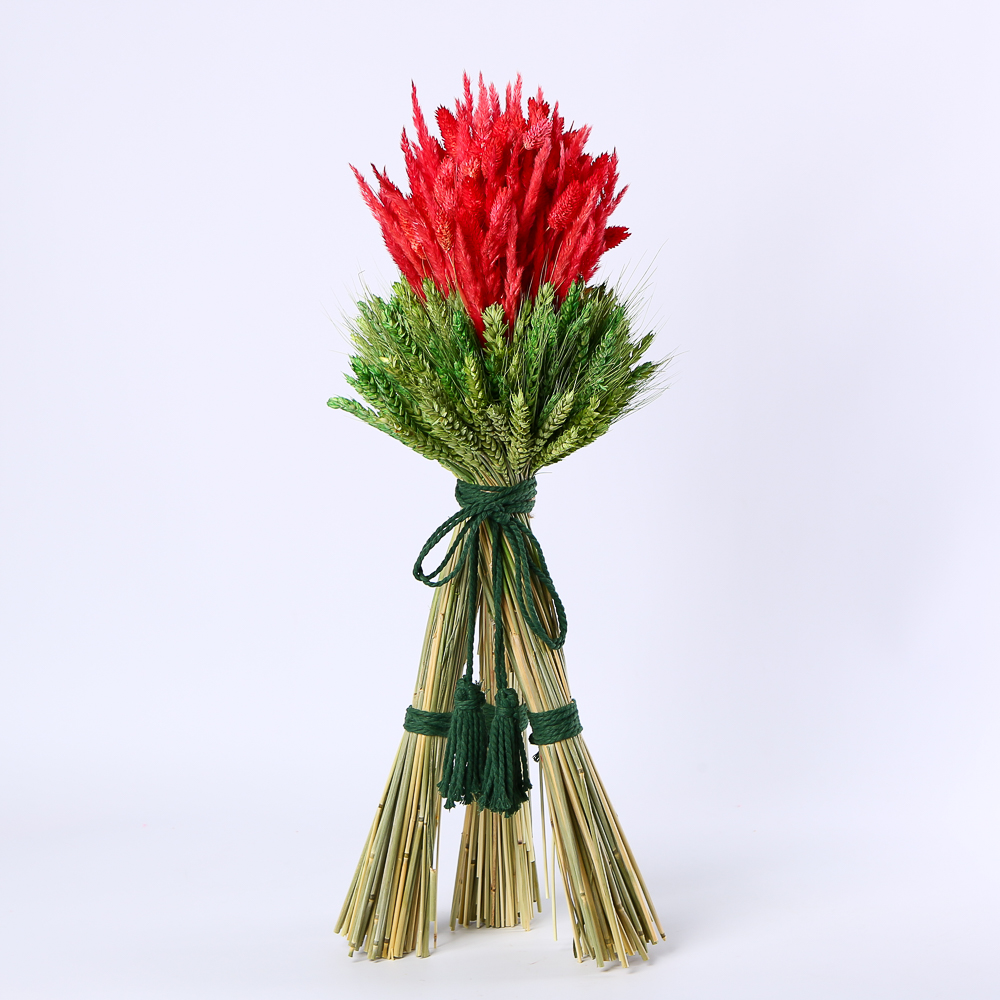 Decorative Dried Sheaf "Fiery Sheaf"