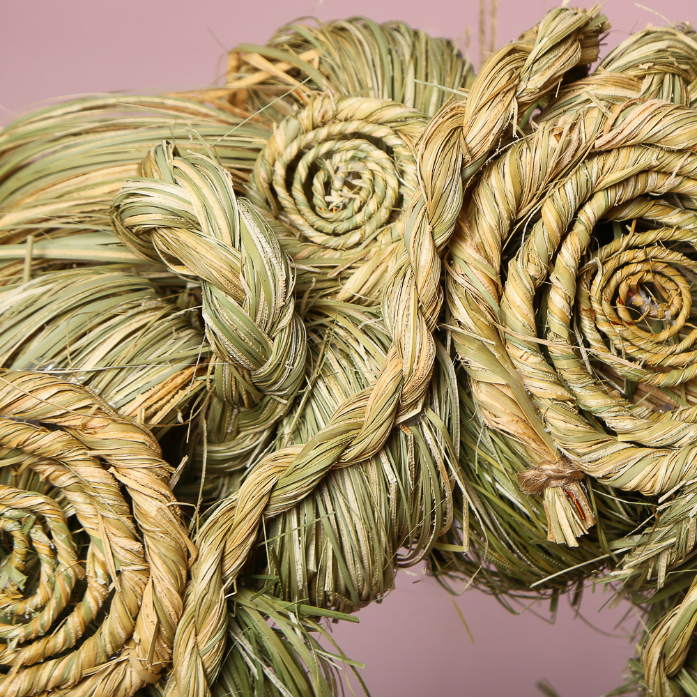 "Eco-Spiral" Reed Interior Wreath