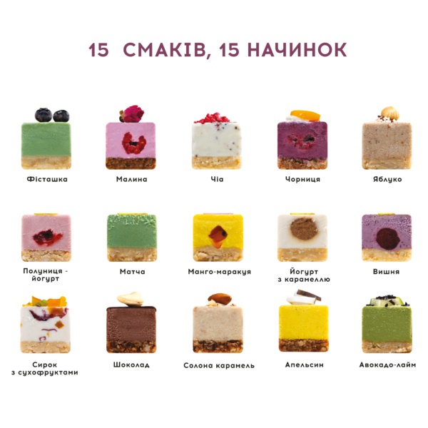 Набор мини десертов асорти &JOY