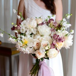 Boho style wedding bouquet
