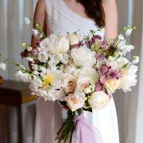 Boho style wedding bouquet