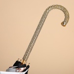 Umbrella black Pasotti "Crystals"