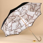 Umbrella black Pasotti "Crystals"