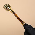 Umbrella Pasotti black "Horse"