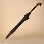Umbrella Pasotti brown "Horse"