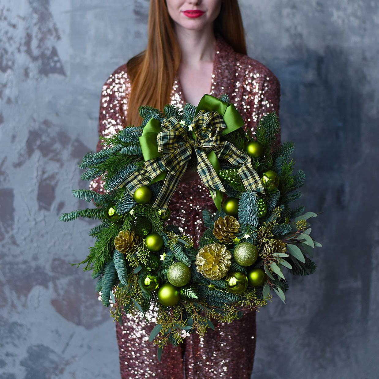 Indoor wreath "Family Values"