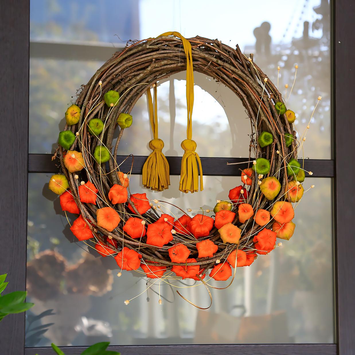 Master class "Wreath "Soul of autumn"