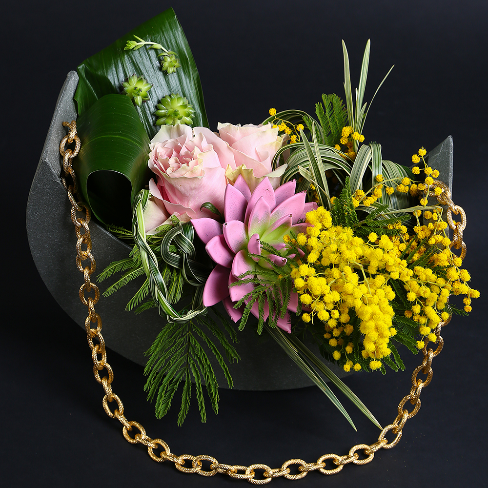 Workshop "New moon" Flowers In a Purse