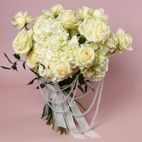 The “Pearl Elegance” bouquet workshop