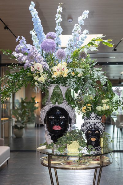 Celebrating summer: floristry for the golf club “Kozyn”