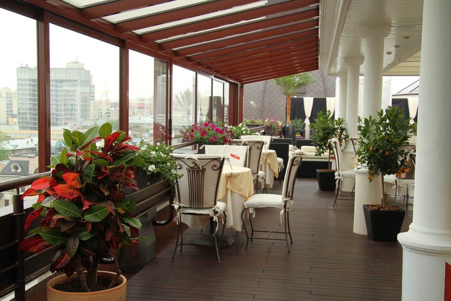 Terrace at Premier Palace Kiev