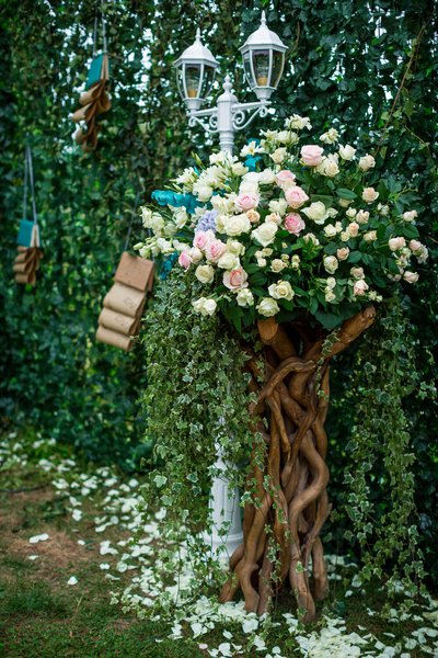 Весілля в ботанічному саду
