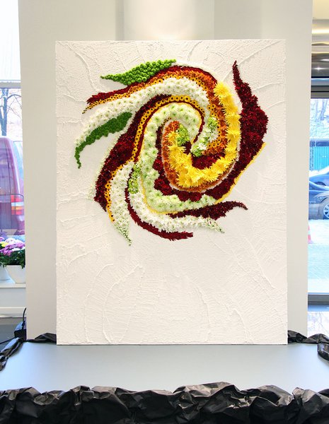 Paintings from flowers