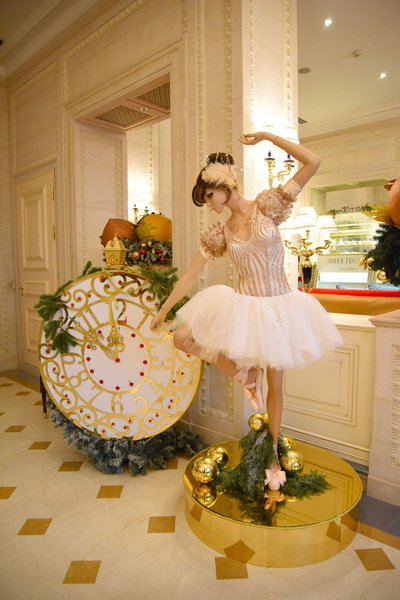 "The Nutcracker" ballet at the Fairmont Grand Hotel decoration