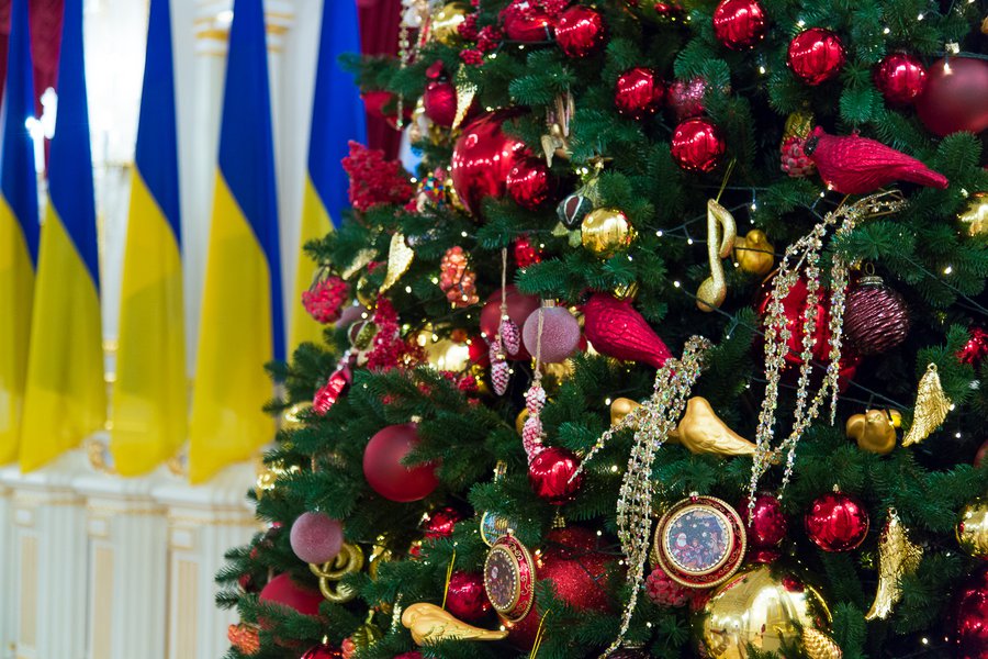 Christmas tree in the Mariinsky Palace