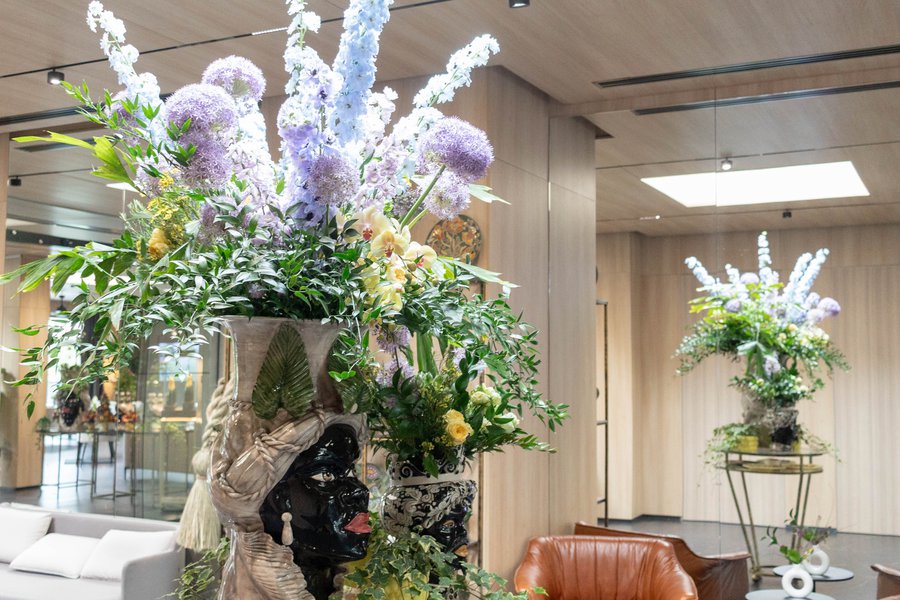 Celebrating summer: floristry for the golf club “Kozyn”