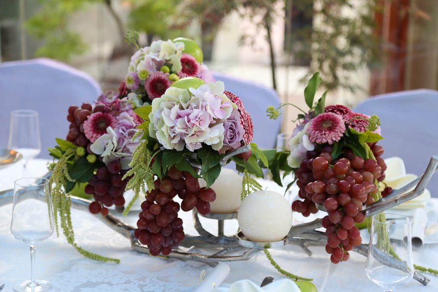 Садове весілля з фруктовими нотками