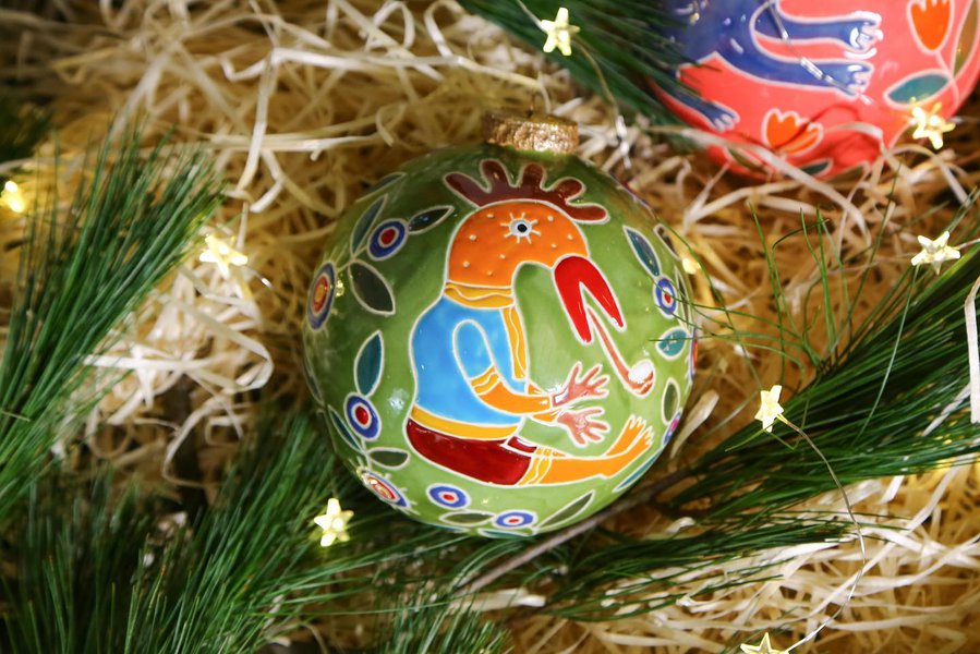 Різдвяні прикраси Zodiac ZviroKroot: за мотивами картин Марії Примаченко
