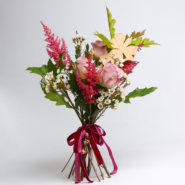 The bouquet "Tenderness of Knowledge"
