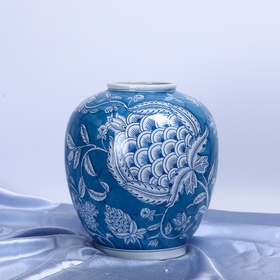 Vase with a stylish pomegranate pattern from Goodwill 29 cm