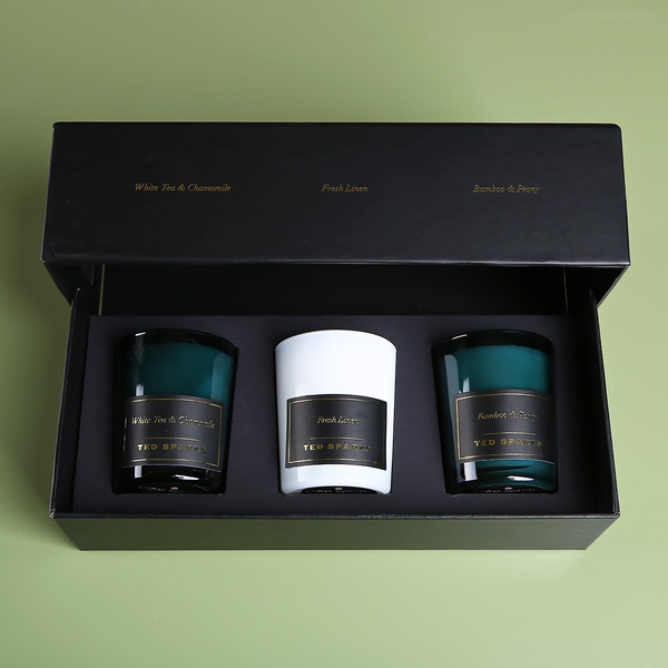 Gift set of mini candles