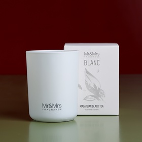 Aroma candle Mr & Mrs Fragrance Blanc Candle "Malaisian Black Tea"