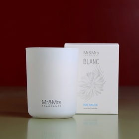 Aroma candle Mr&Mrs Fragrance Blanc Candle "Pure Amazon"