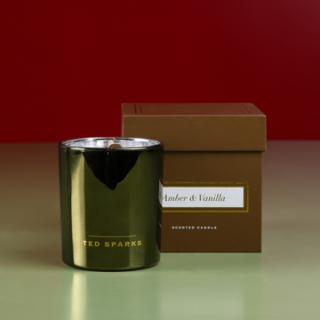 Aroma candle Ted Sparks "Amber & Vanilla"