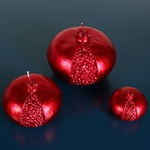 Set of candles "Pomegranate"