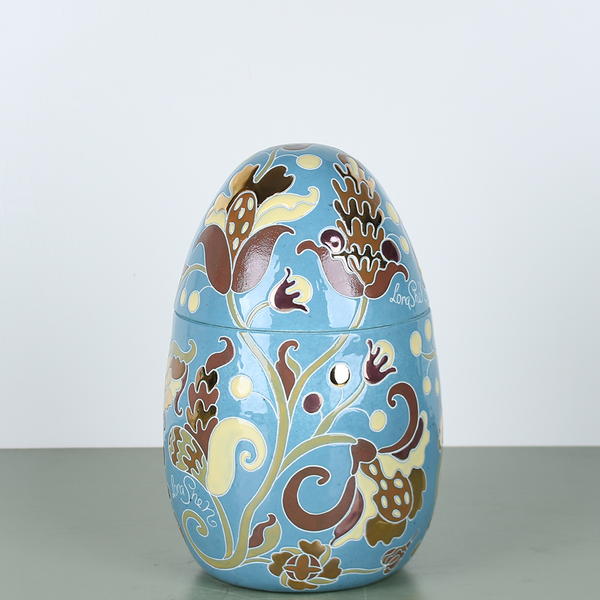 Egg - box "Hetmans'ka" blue with gold