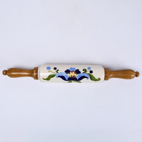 Souvenir rolling pin "Hetmanska" blue