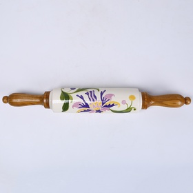 Souvenir rolling pin "Hetmanska" purple