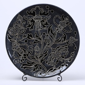Plate HETMANS'KA black L