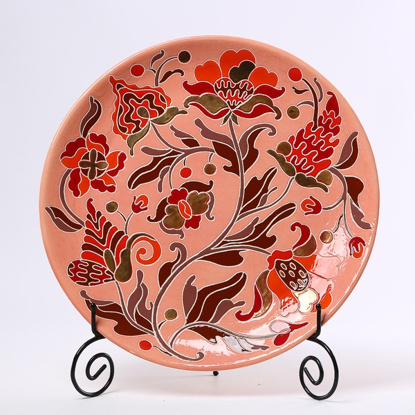 Тарелка HETMANS'KA красная L