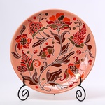 Тарелка HETMANS'KA красная L