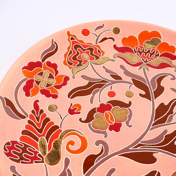 Тарелка HETMANS'KA красная L