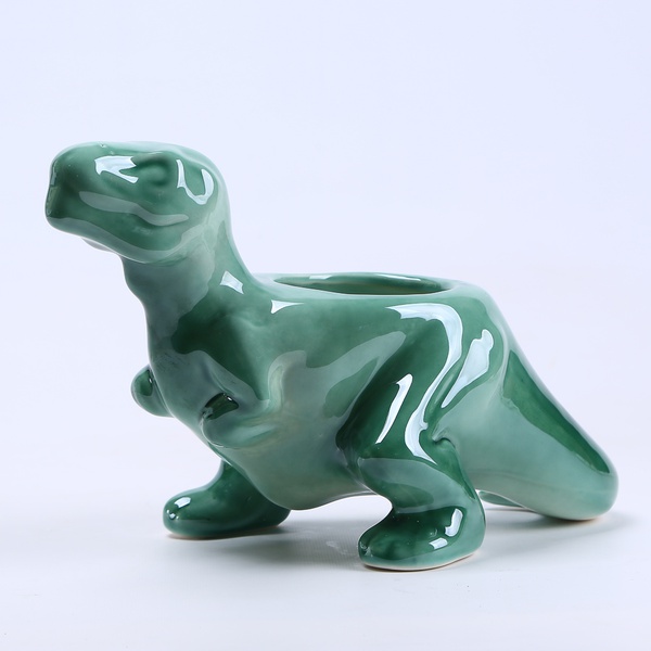 Pot Dino green
