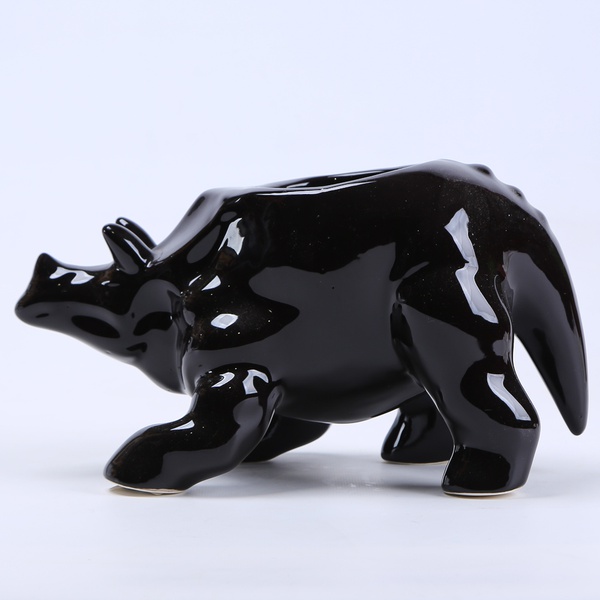 Pot Triceratops black