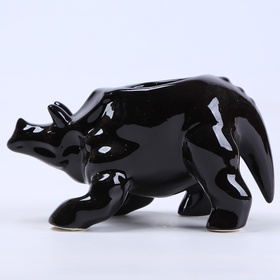 Pot Triceratops black