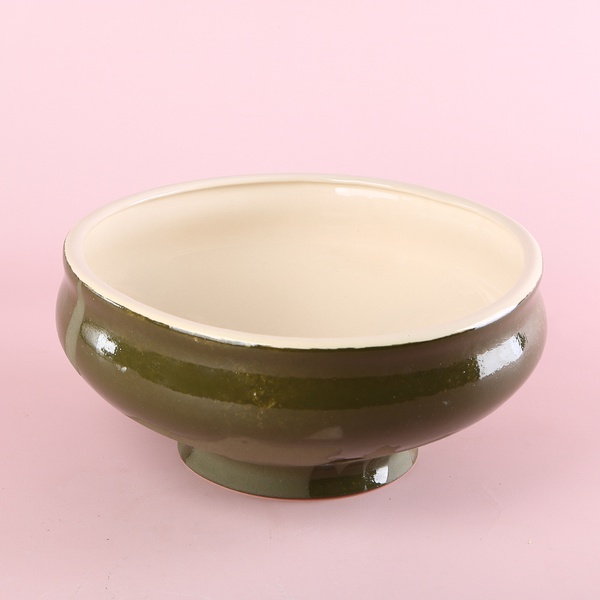 Макитра L "Touch" зелёная