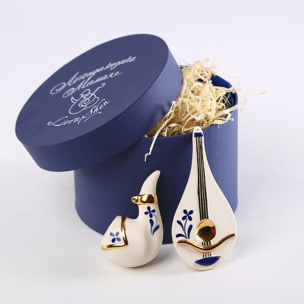 «Кобза и люлька» — подарочный керамический набор «Легенда казака Мамая»