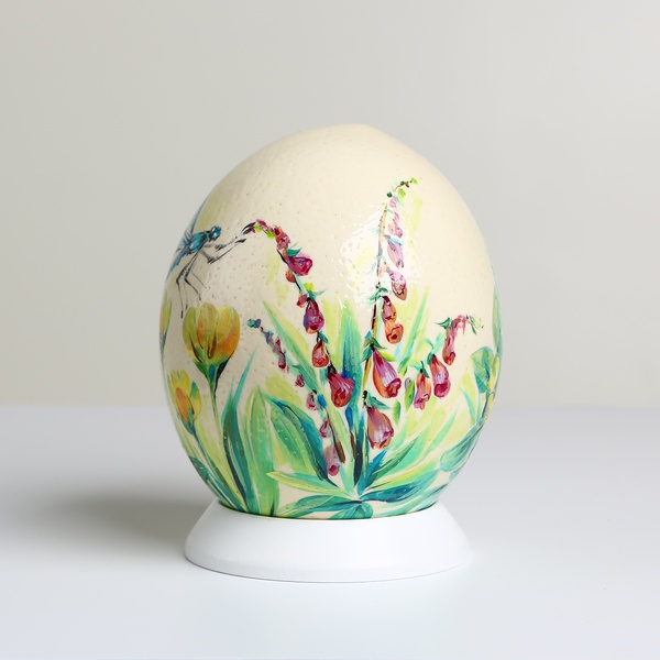 Painted Egg "Dragonfly"