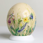 Розписне яйце "Поле квітів"