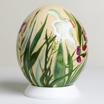 Painted egg "Narcissus"