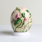 Painted egg "Birch"
