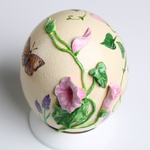 Painted egg "Birch"
