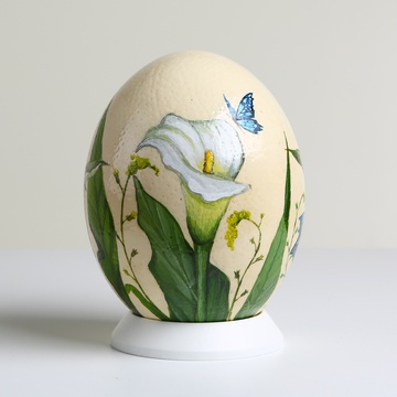 Painted Egg ''Calla''