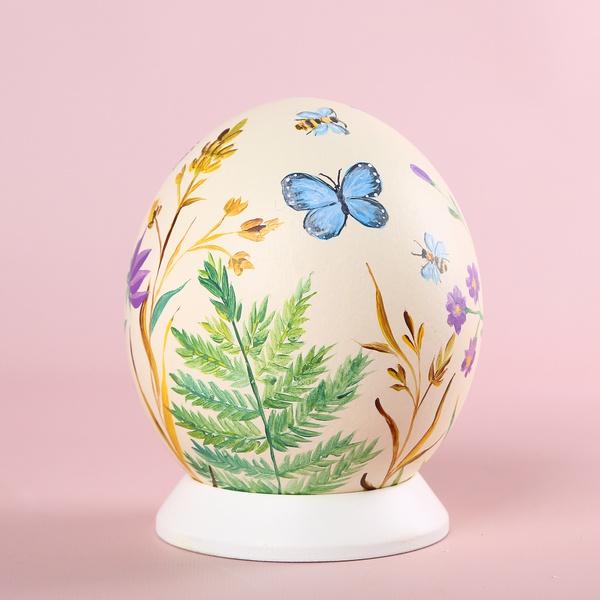 Розписне яйце "Назустріч весні"