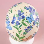 Painted egg "Spring bouquet"